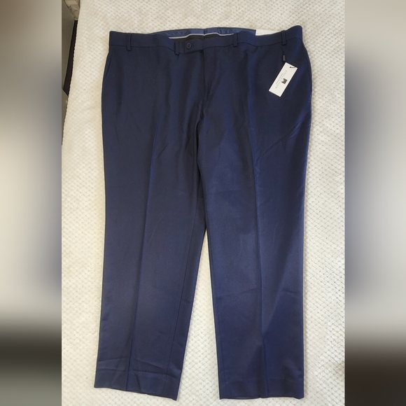 M COLLECTION BY MICHAEL STRAHAM MENS PANTS SIZE W46 L30 NEW WITH TAGS - Picture 2 of 7